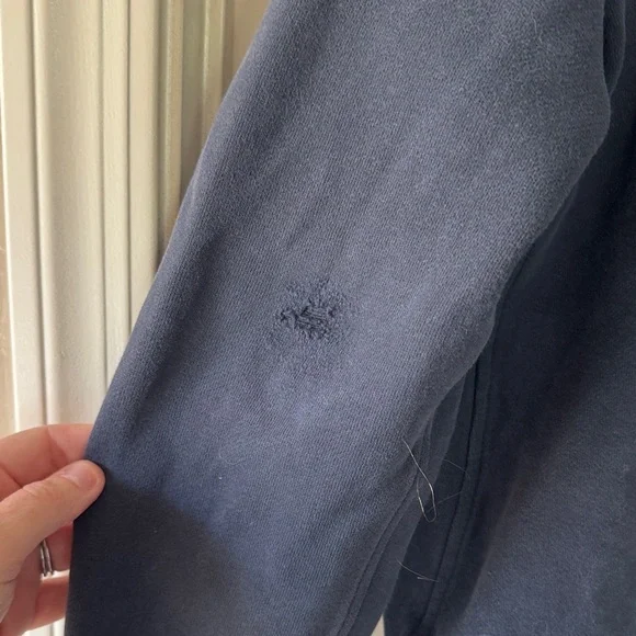 Lululemon Athletica Dark Blue Zip-Up Hoodie / J29 - Picture 7 of 8